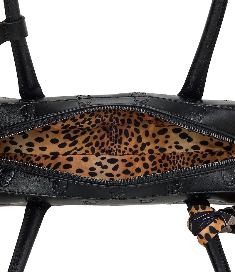 Betsey Johnson Skullicious East-West Satchel Bag