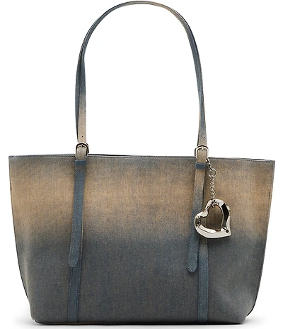 Betsey Johnson Slouchy Denim Tote Bag