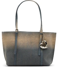 Betsey Johnson Slouchy Denim Tote Bag
