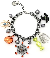 Betsey Johnson Spooky Halloween Charm Line Bracelet