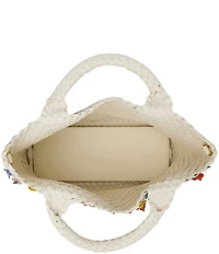 Betsey Johnson Sprinkles Woven Satchel Bag