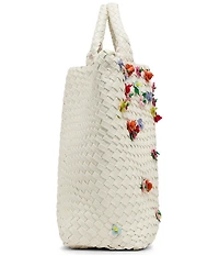 Betsey Johnson Sprinkles Woven Satchel Bag