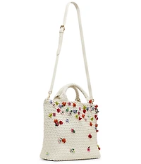Betsey Johnson Sprinkles Woven Satchel Bag