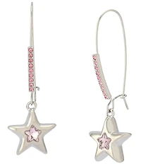 Betsey Johnson Star Dangle Drop Earrings
