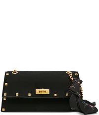 Betsey Johnson Studded Flap Shoulder