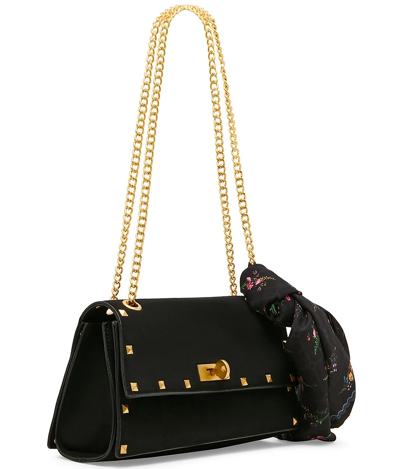 Betsey Johnson Studded Flap Shoulder