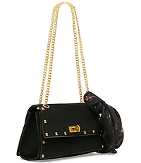 Betsey Johnson Studded Flap Shoulder