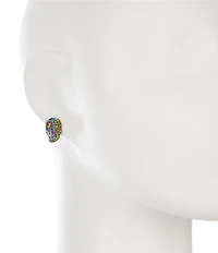 Betsey Johnson Sugar Skull Stud Earrings