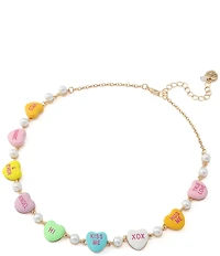 Betsey Johnson Sweetheart Collar Necklace