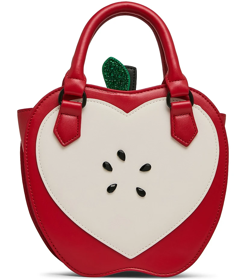 Betsey Johnson The Apple Of My Eye Top Handle Crossbody Bag