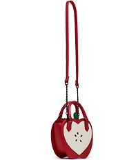 Betsey Johnson The Apple Of My Eye Top Handle Crossbody Bag