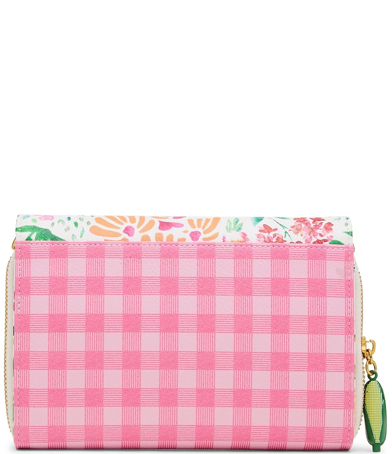 Betsey Johnson Veggie Patch Wallet Crossbody Bag