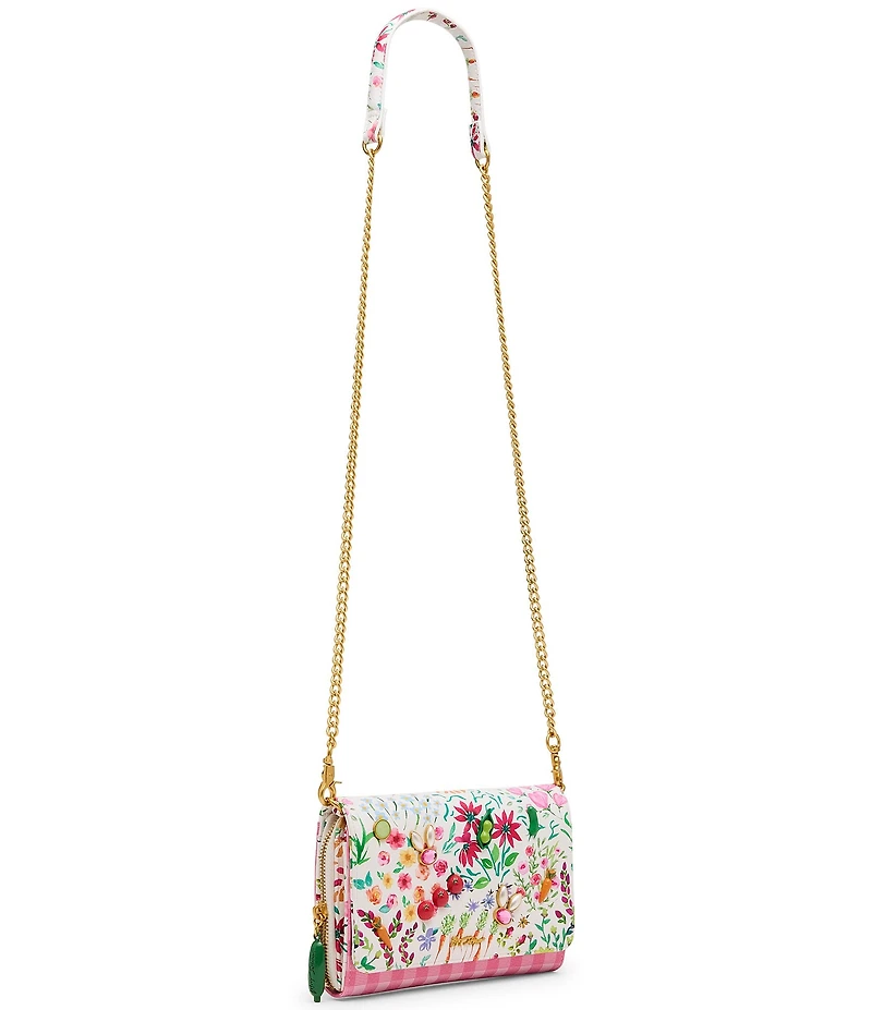 Betsey Johnson Veggie Patch Wallet Crossbody Bag