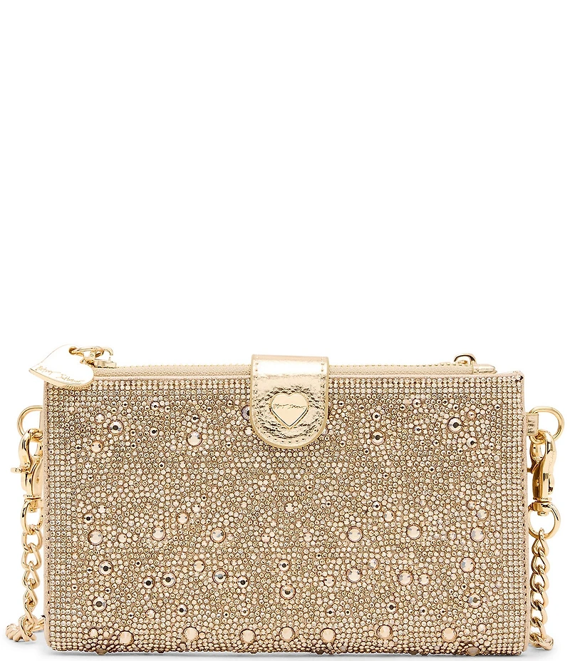 Betsey Johnson Wallet on a Chain Crossbody Bag