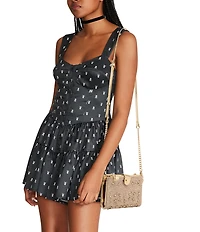 Betsey Johnson Wallet on a Chain Crossbody Bag