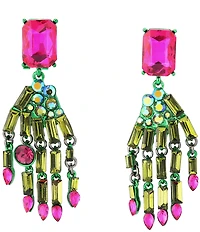 Betsey Johnson Witch Hands Chandelier Earrings