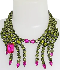 Betsey Johnson Witch Hands Statement Necklace