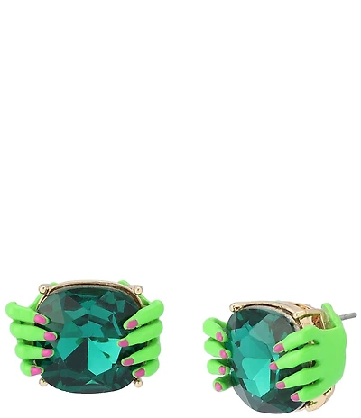 Betsey Johnson Witch Hands Stud Earrings