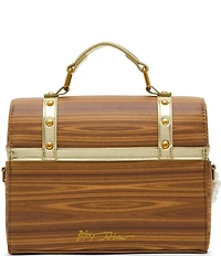 Betsey Johnson X Marks The Spot Treasure Chest Satchel Bag