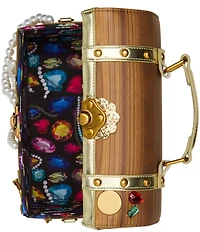 Betsey Johnson X Marks The Spot Treasure Chest Satchel Bag