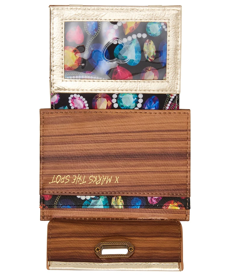 Betsey Johnson X Marks The Spot Treasure Chest Wallet