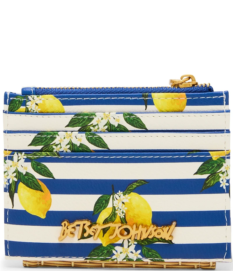 Betsey Johnson Zest For Life Novelty Lemon Wallet