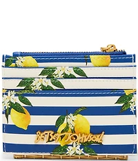 Betsey Johnson Zest For Life Novelty Lemon Wallet