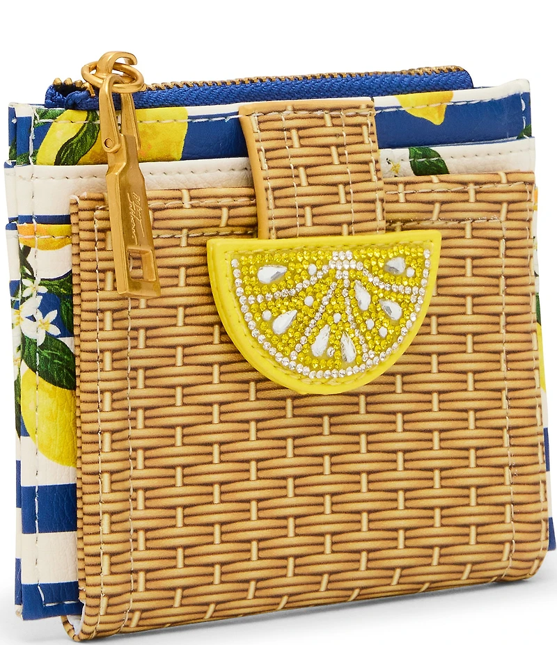 Betsey Johnson Zest For Life Novelty Lemon Wallet