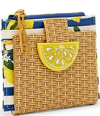 Betsey Johnson Zest For Life Novelty Lemon Wallet