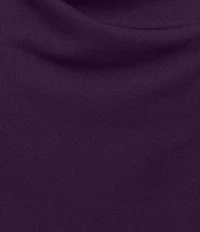 Betsy & Adam Plus Size Ruched Waist Off The Shoulder Long Dress