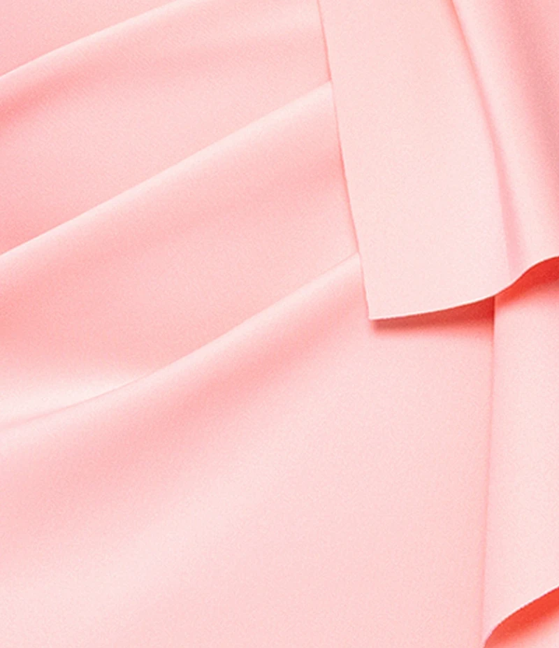 Betsy & Adam Scuba Sleeveless V Neck Long Sheath Dress