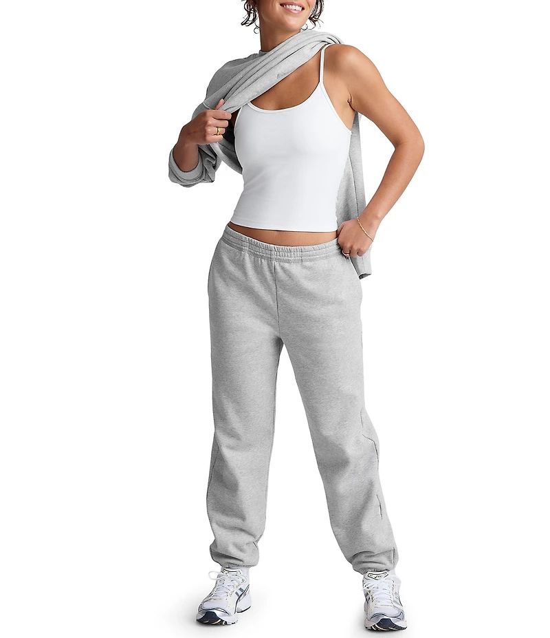 Beyond Yoga LuxeFleece Mid Rise Pull-On Jogger Pants