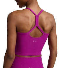 Beyond Yoga Spacedye Scoop Neck Sleeveless Slim Racerback Cropped Tank