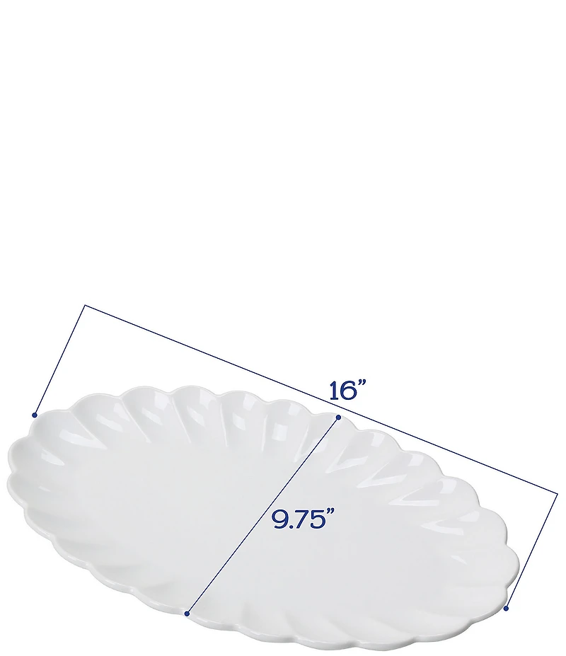 BIA Cordon Bleu 2-Piece Assorted Large Petal Serving Set