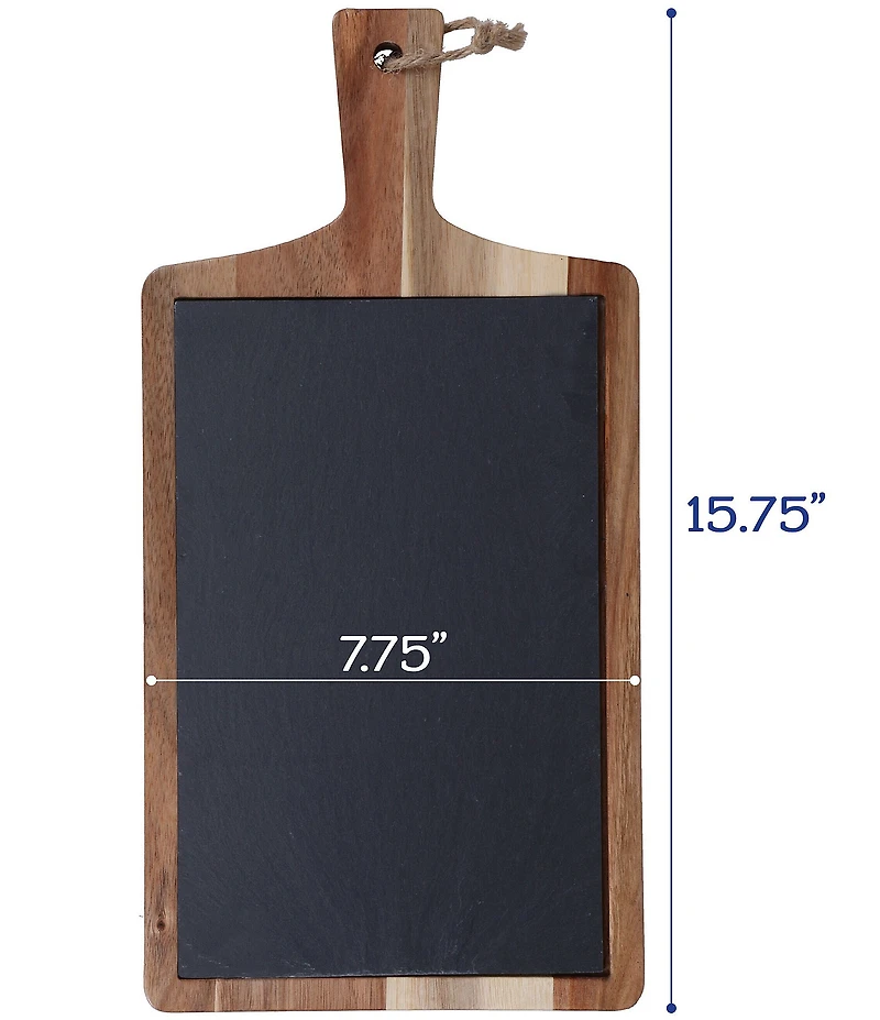 BIA Cordon Bleu 2-Piece Assorted Large Wood Serving Boards