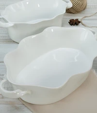 BIA Cordon Bleu 2-Piece Assorted Oval Wavy Baker Set