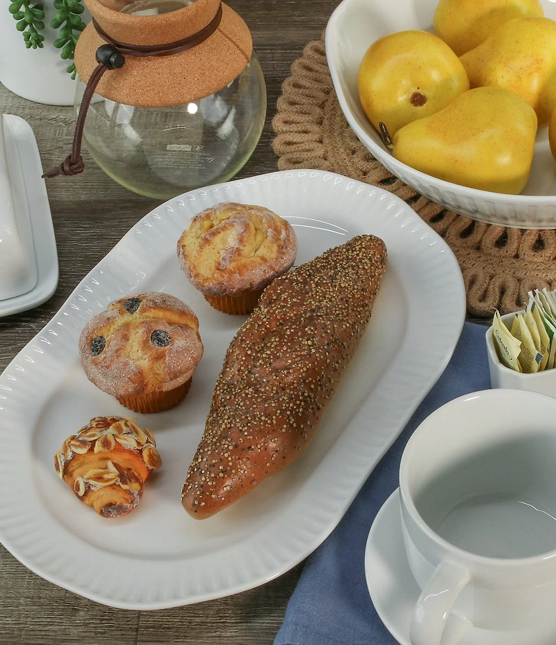 Bia Cordon Bleu 2-Piece Colonnade Blanco Serve Set