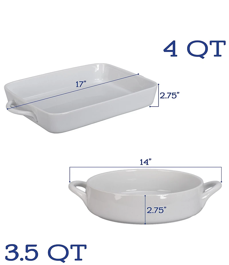 BIA Cordon Bleu 2-Piece Taos Bakeware Set