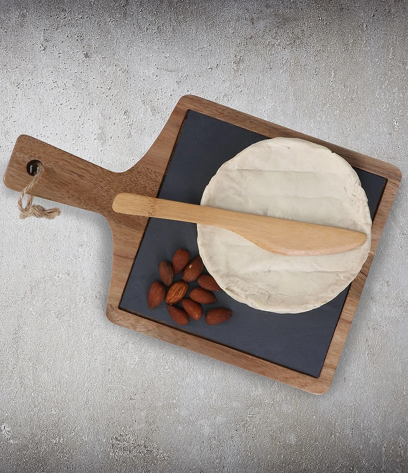 BIA Cordon Bleu 3-Piece Assorted Wood & Slate Rectangular Serving Boards