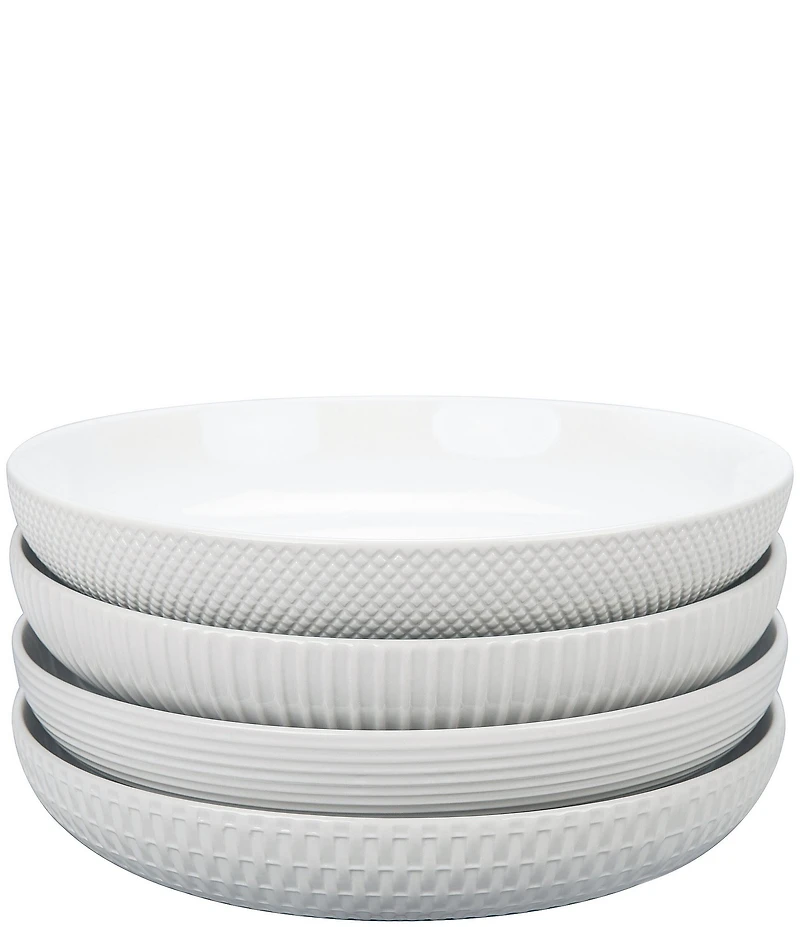 BIA Cordon Bleu Assorted Textured Dinner Bowls, Set of 4