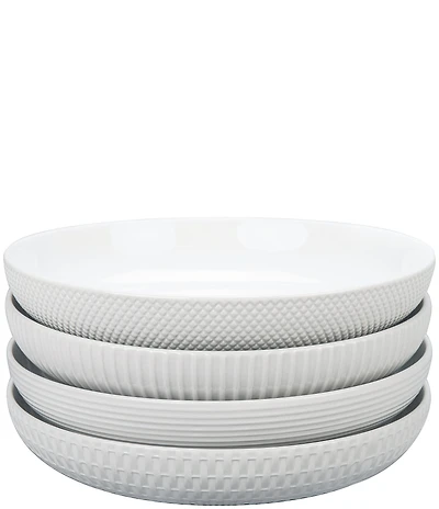 BIA Cordon Bleu Assorted Textured Dinner Bowls, Set of 4