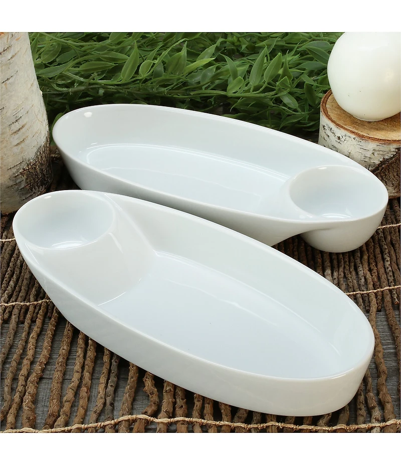 BIA Cordon Bleu Classic Collection Oval Chip N' Dip, Set of 4