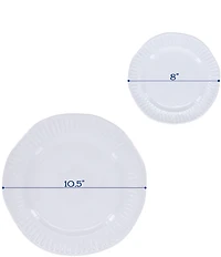 BIA Cordon Bleu Colonnade Blanco 16-Piece Dinnerware Set