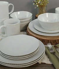 BIA Cordon Bleu Colonnade Blanco 16-Piece Dinnerware Set