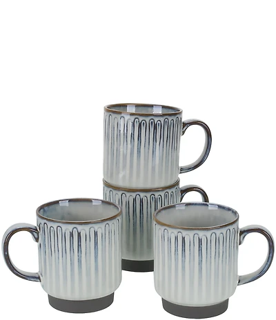 BIA Cordon Bleu Colonnade Mugs, Set of 4
