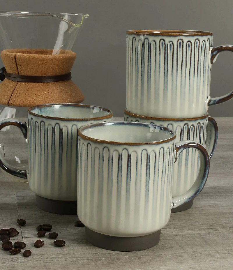BIA Cordon Bleu Colonnade Mugs, Set of 4