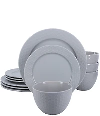 BIA Cordon Bleu Honeycomb 12-Piece Dinnerware Set