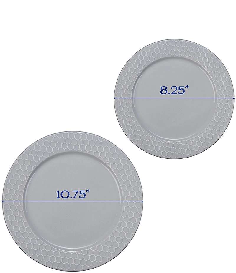 BIA Cordon Bleu Honeycomb 12-Piece Dinnerware Set