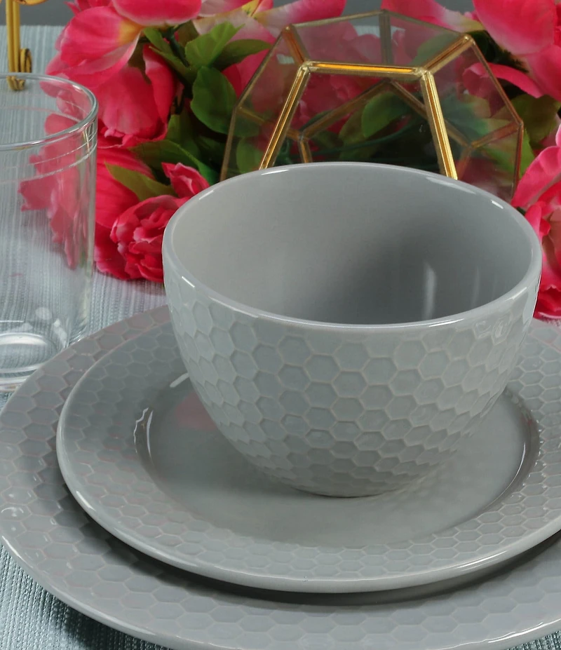 BIA Cordon Bleu Honeycomb 12-Piece Dinnerware Set
