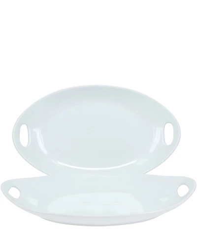 BIA Cordon Bleu Oval Platters with Handle, Set of 2
